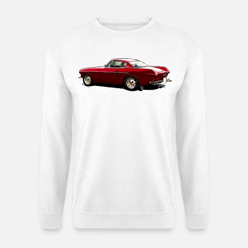 Oldtimer P1800 S - Unisex Pullover - Weiß