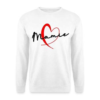 GRANNY. MOTHER'S DAY. HAPPY BIRTHDAY GRANDMA. I LOVE YOU - Unisex Sweatshirt - white - Front