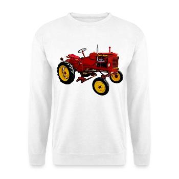 Tractor Pony - Unisex Sweatshirt - white - Front