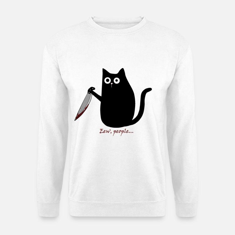 Eew, people... - Unisex Pullover - Weiß
