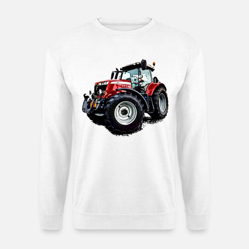 Tractor S - Unisex Sweatshirt - white