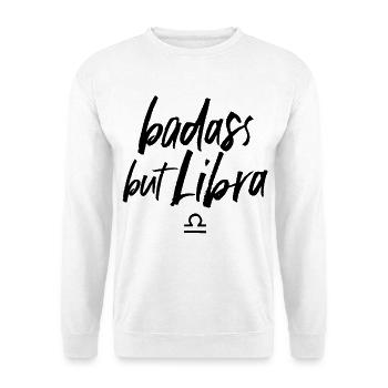 Astro Badass but Libra - Unisex Sweatshirt - white - Front