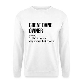 Great Dane - Unisex Sweatshirt - white - Front