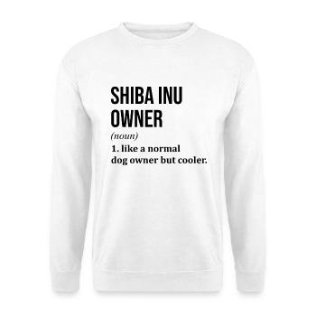 Shiba Inu - Unisex Sweatshirt - white - Front