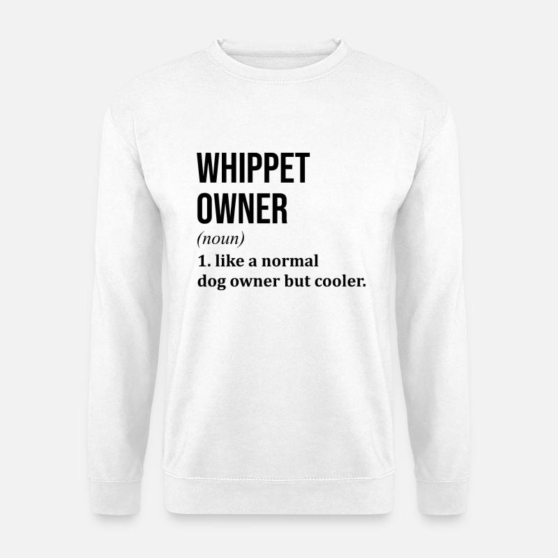 Whippet - Unisex Sweatshirt - white