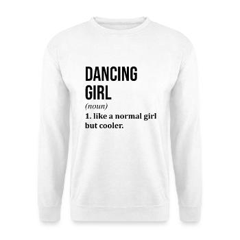 danse - Sweat-shirt Unisexe - blanc - Devant