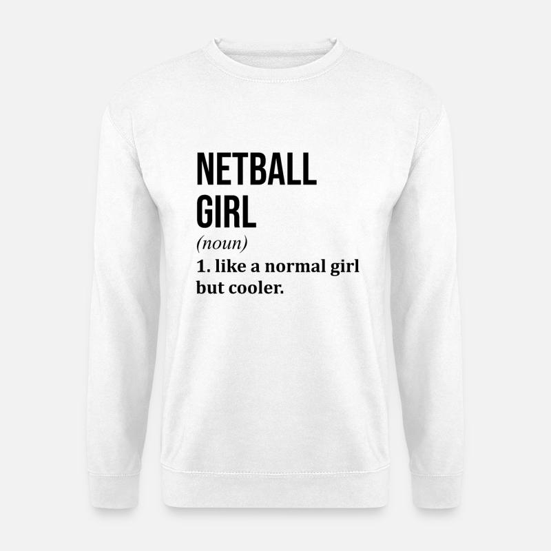 Netzball - Unisex Pullover - Weiß