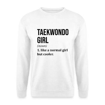 Taekwondo - Unisex Sweatshirt - white - Front