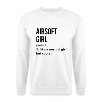 Airsoft - Unisex Sweatshirt - white - Front