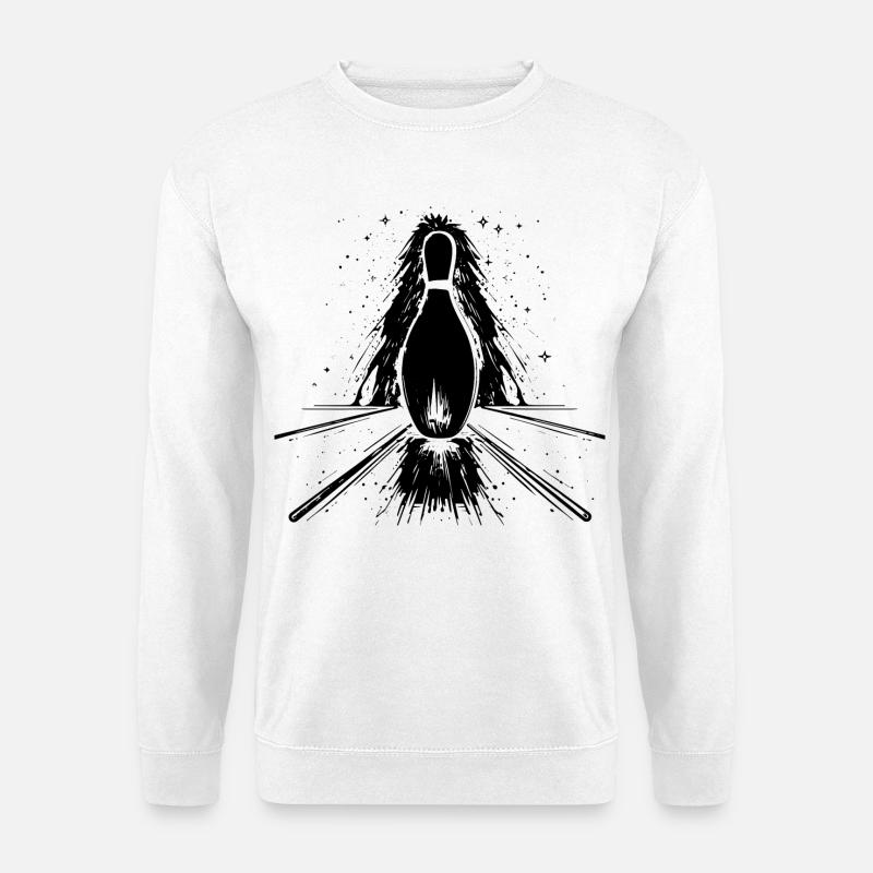 Bowling Center - Unisex Pullover - Weiß