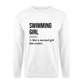 Natation Natation Natation - Sweat-shirt Unisexe - blanc - Devant