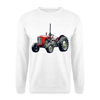 Old M F 35 Tractor - Unisex Sweatshirt - white - Front
