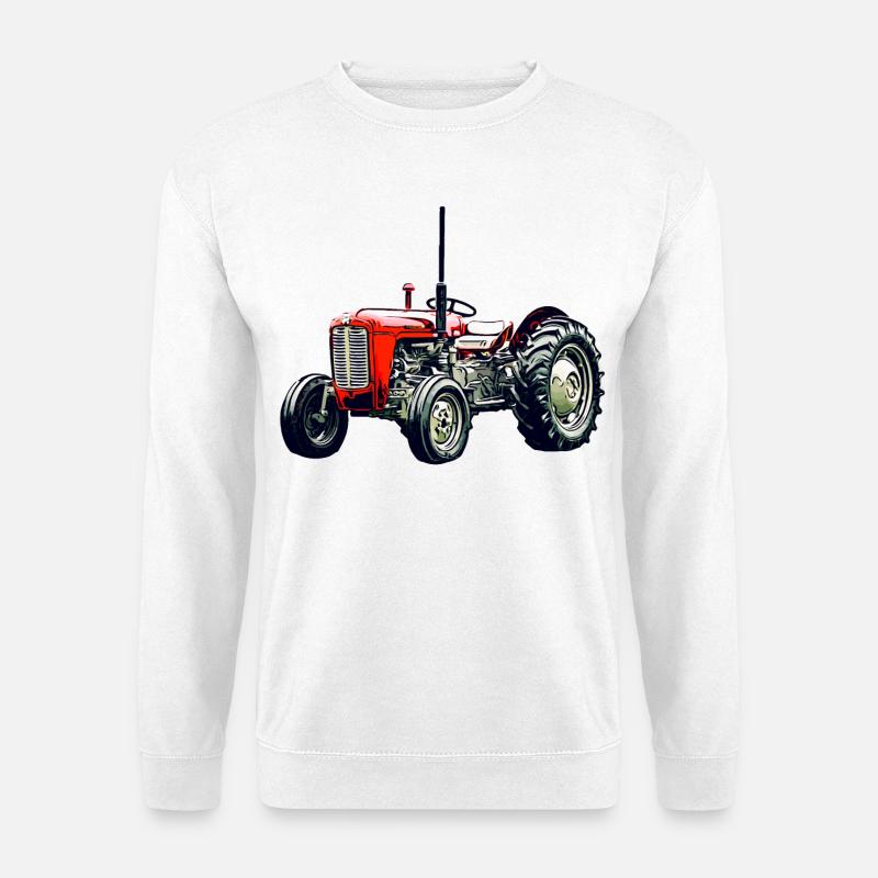 Alter M F 35 Traktor - Unisex Pullover - Weiß