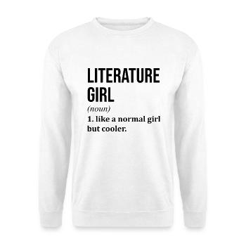 Literature - Unisex Sweatshirt - white - Front