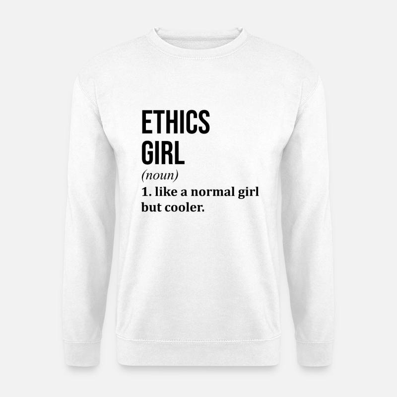 Ethics - Unisex Sweatshirt - white