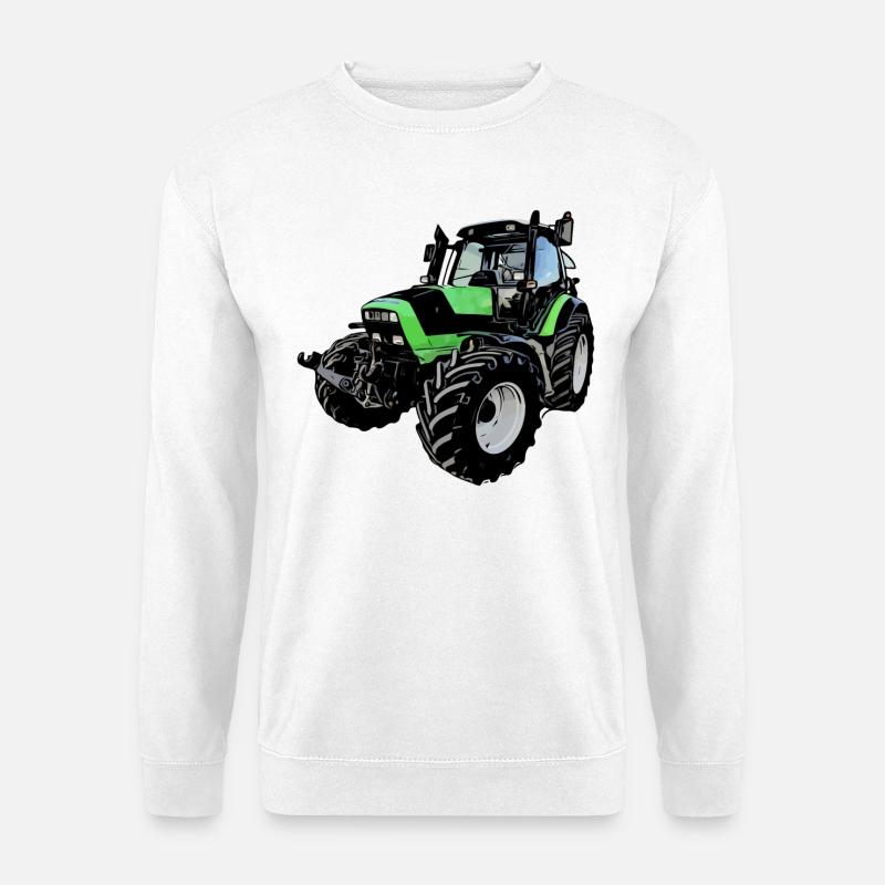 Agrotron M600 - Unisex Pullover - Weiß