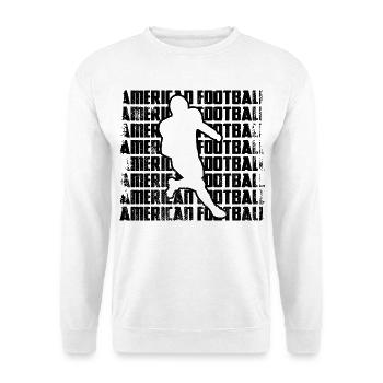 American Football - Unisex Pullover - Weiß - Vorne