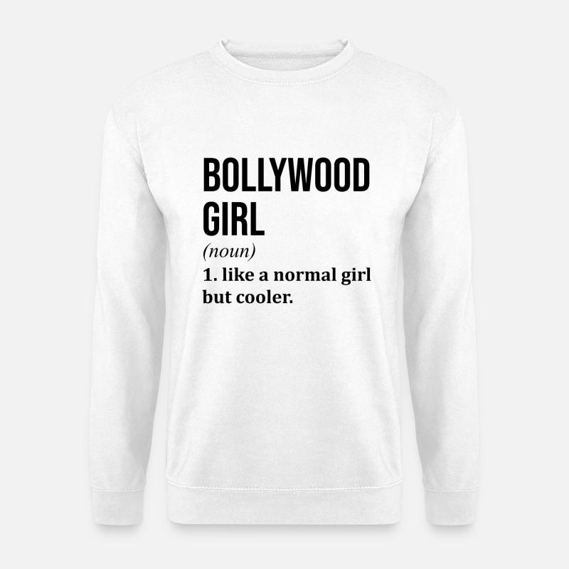 Bollywood - Unisex Pullover - Weiß