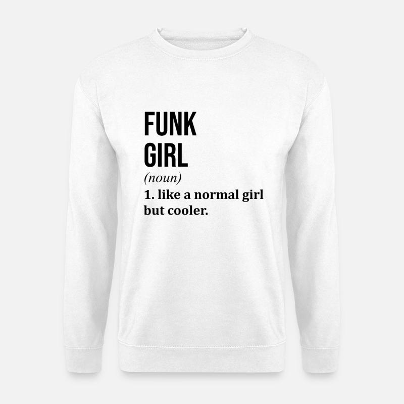 Funk - Unisex Pullover - Weiß