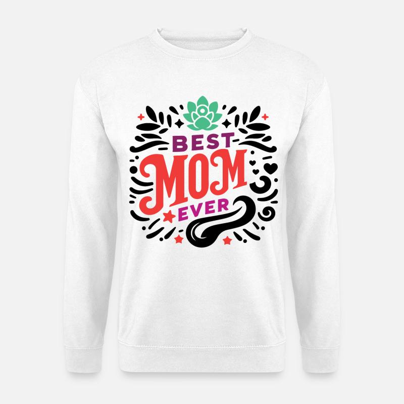 Beste Mutter aller Zeiten - Unisex Pullover - Weiß