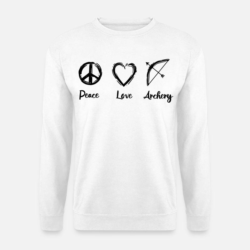 Archers Routine - Unisex Sweatshirt - white