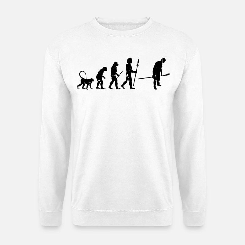 Entwicklung einer Bäckerei - Unisex Pullover - Weiß