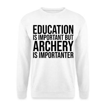 Archery - Unisex Sweatshirt - white - Front