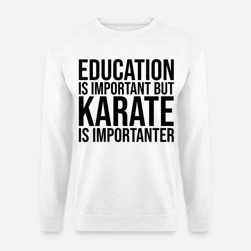Karate - Unisex Sweatshirt - white