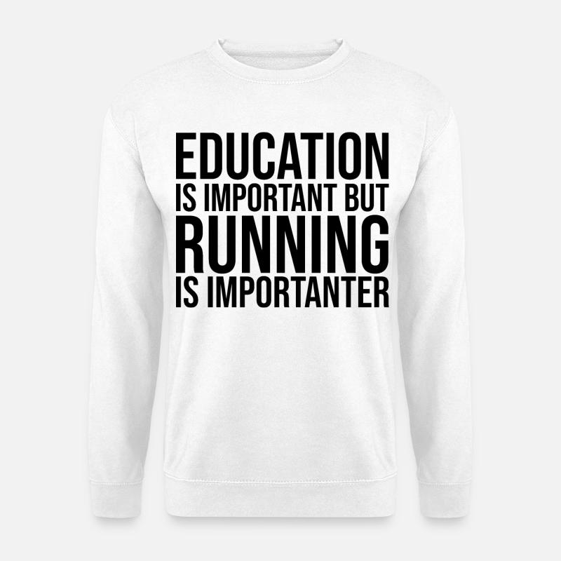 Ausgeführte - Unisex Pullover - Weiß