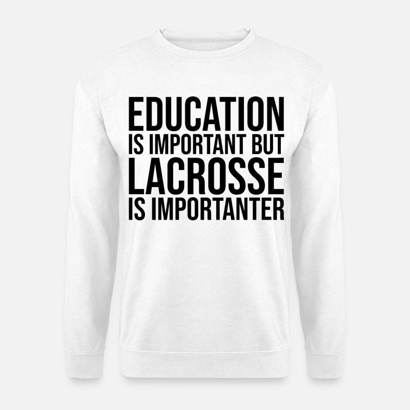 Lacrosse - Unisex Pullover - Weiß