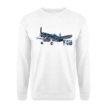 F4U Corsair - Unisex Pullover - Weiß - Vorne