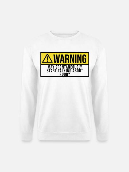 Rugby - Unisex Sweatshirt - white