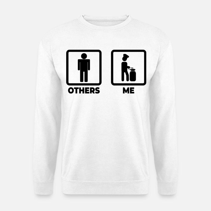 Ich als Koch - Unisex Pullover - Weiß