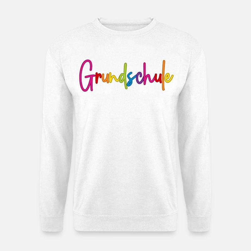 Grundschule - Unisex Pullover - Weiß