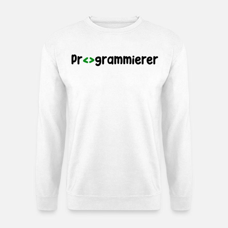 Programmierer Developer Webentwickler Skripting - Unisex Pullover - Weiß