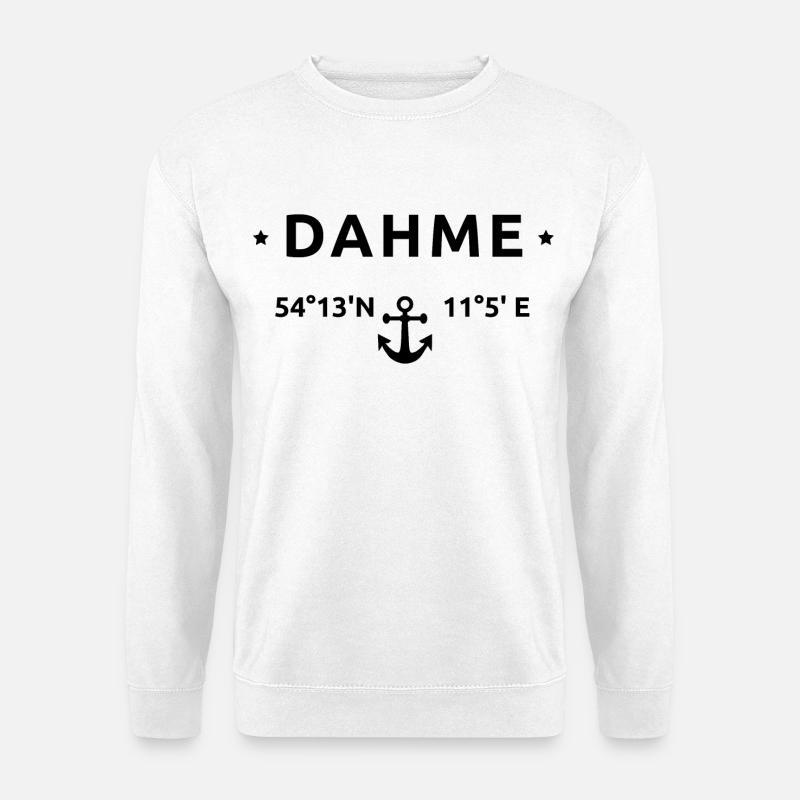 Dahme Coordinates - Unisex Sweatshirt - white