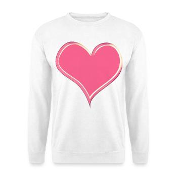Heart ❤️ Love - Unisex Sweatshirt - white - Front