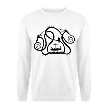 Sea serpents - Unisex Pullover - Weiß - Vorne