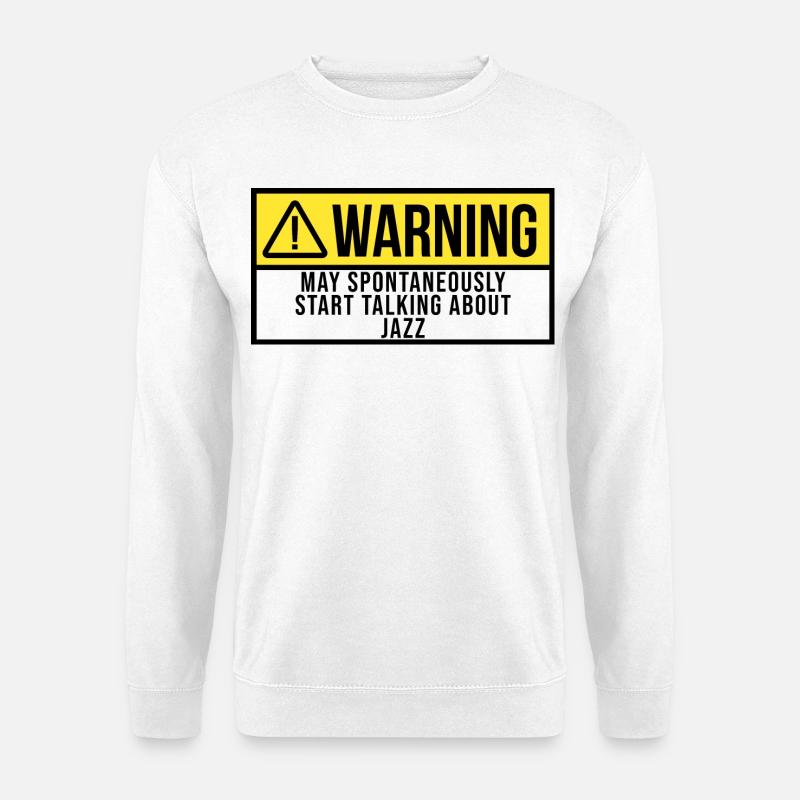 Jazz - Unisex Pullover - Weiß