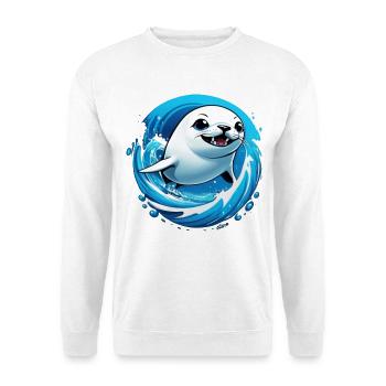 Seal Seals Sea - Unisex Sweatshirt - white - Front