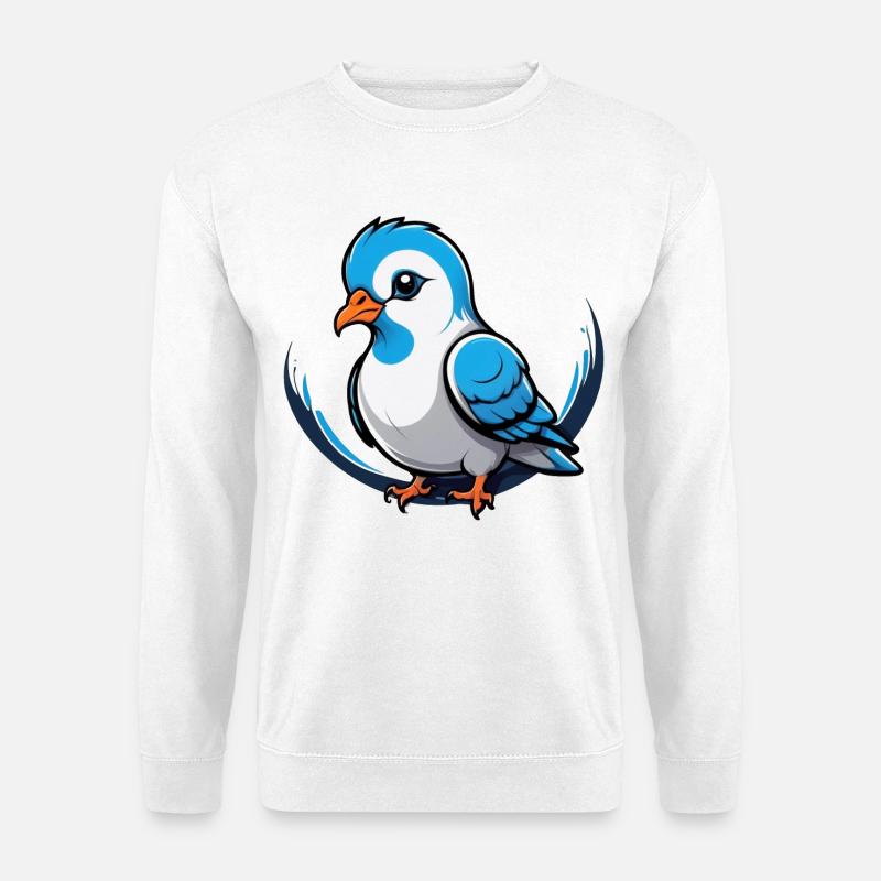 Little Dove Charm - Unisex Pullover - Weiß