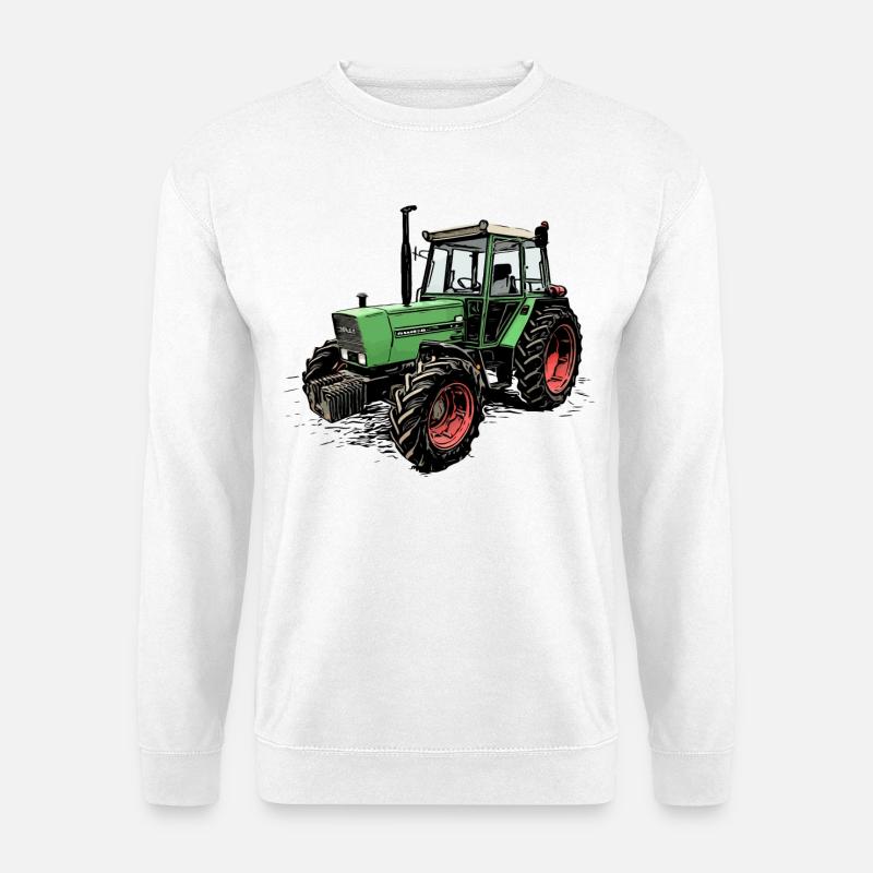 Farmer 306 Traktor - Unisex Pullover - Weiß