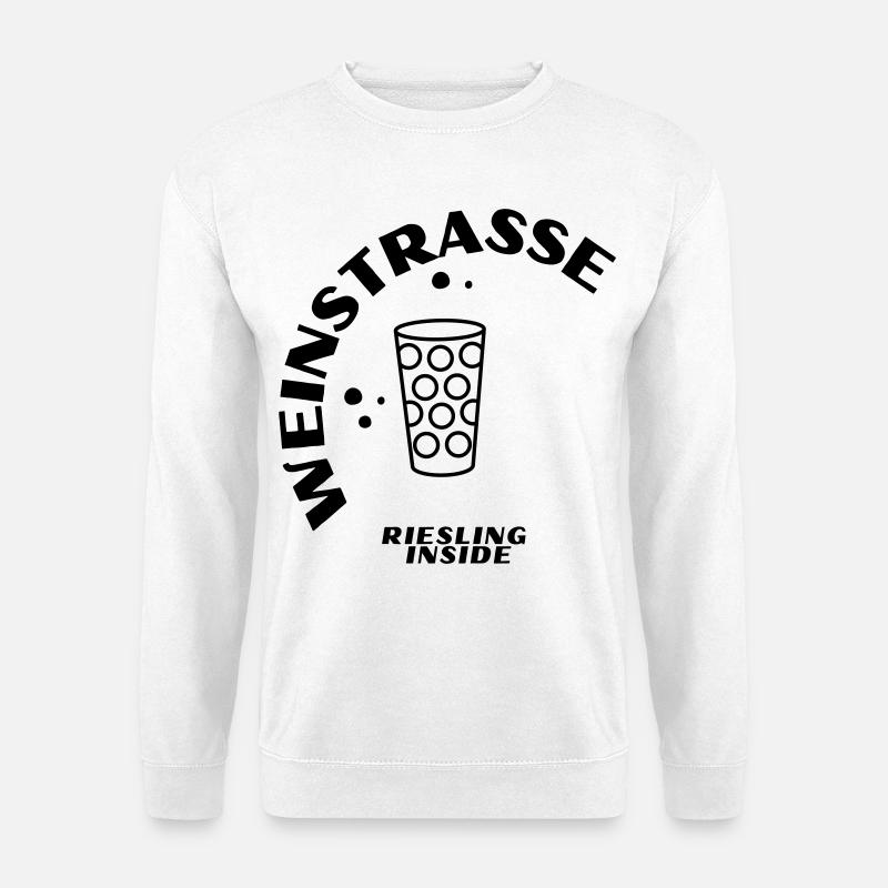 Weinstrasse 24 - Unisex Pullover - Weiß