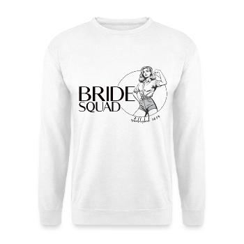 Équipe de mariées - Enterrement de vie de jeune fille - Sweat-shirt Unisexe - blanc - Devant