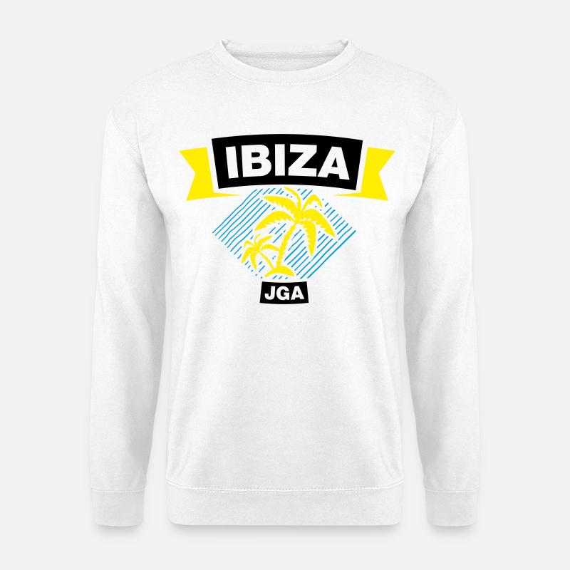 IBIZA Bachelor Party Crew - Unisex Sweatshirt - white