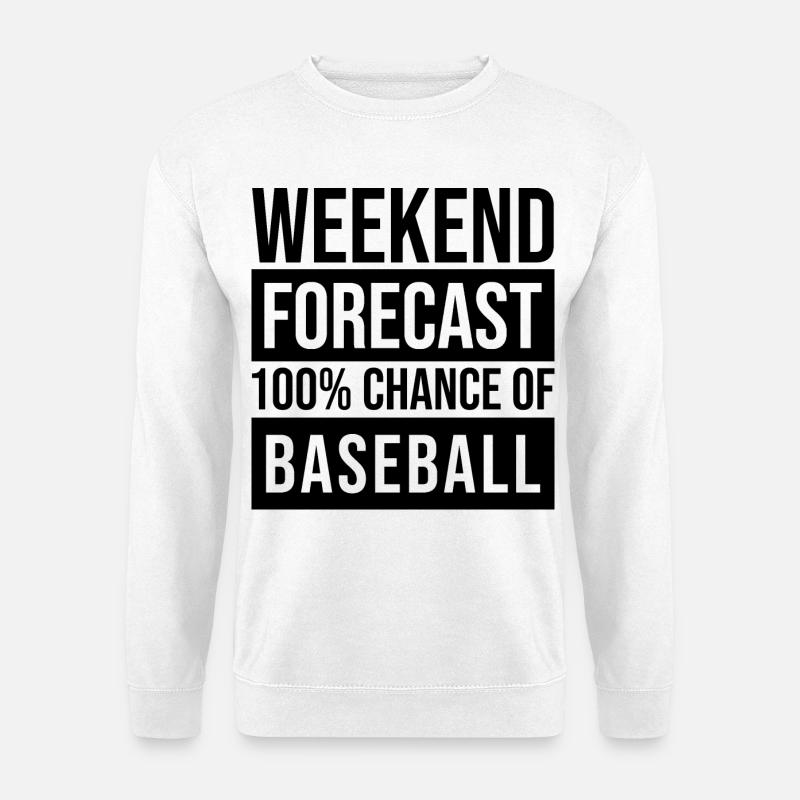 Baseball - Unisex Sweatshirt - white