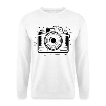 Camera - Unisex Sweatshirt - white - Front