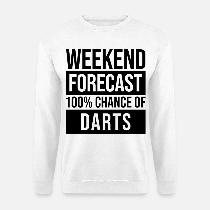 Darts - Unisex Sweatshirt - white