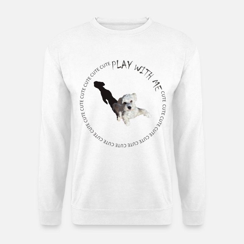Spiel mit mir - Unisex Pullover - Weiß