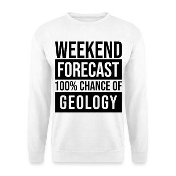 Geologie - Unisex Pullover - Weiß - Vorne